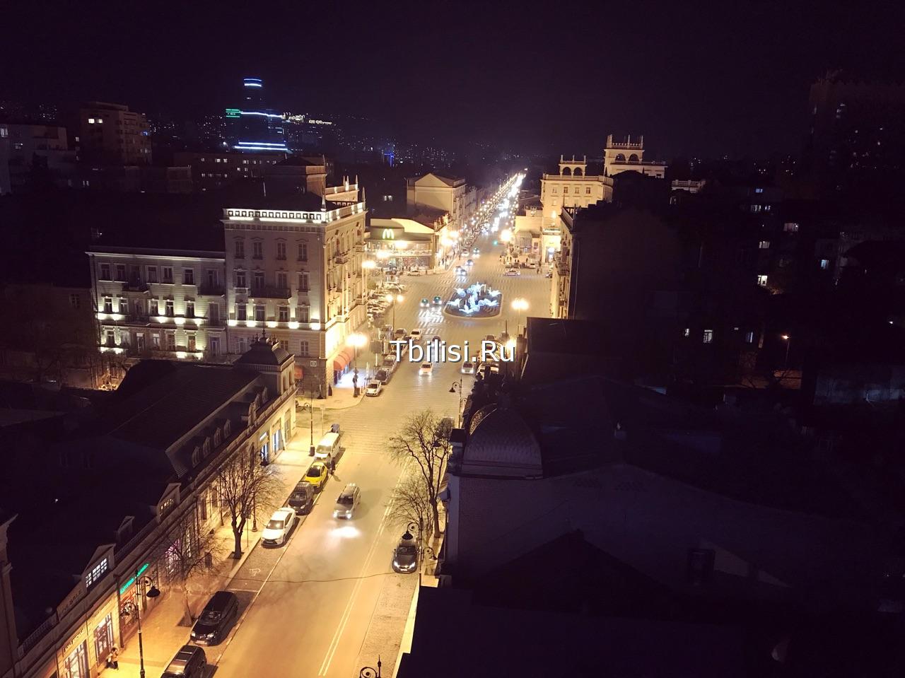 На проспекте Агмашенебели